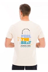 i-run.fr Kurzarmshirt Barcelona-Halbmarathon Herren