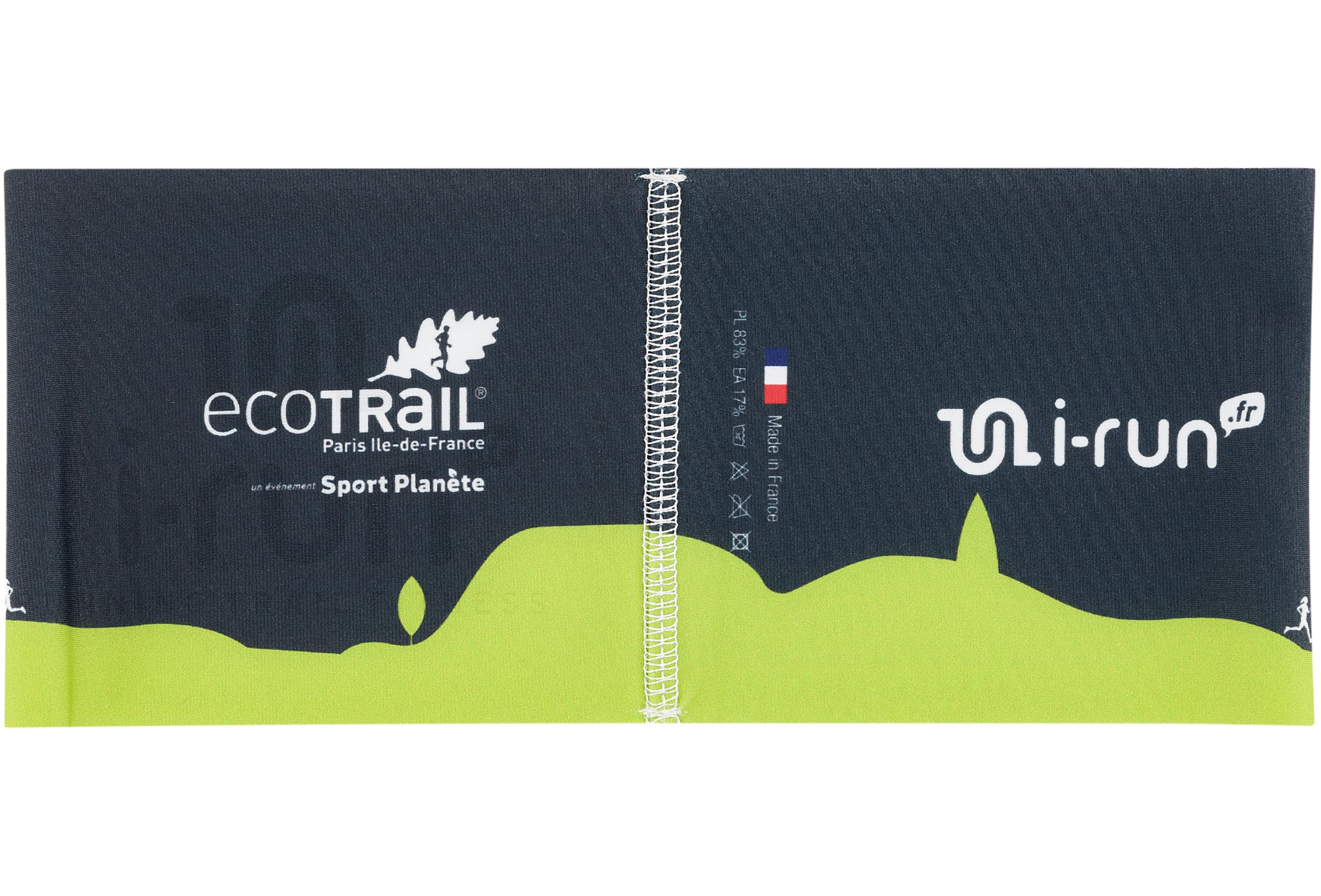 i-run.fr Banda para a Cabe�a Ecotrail Paris