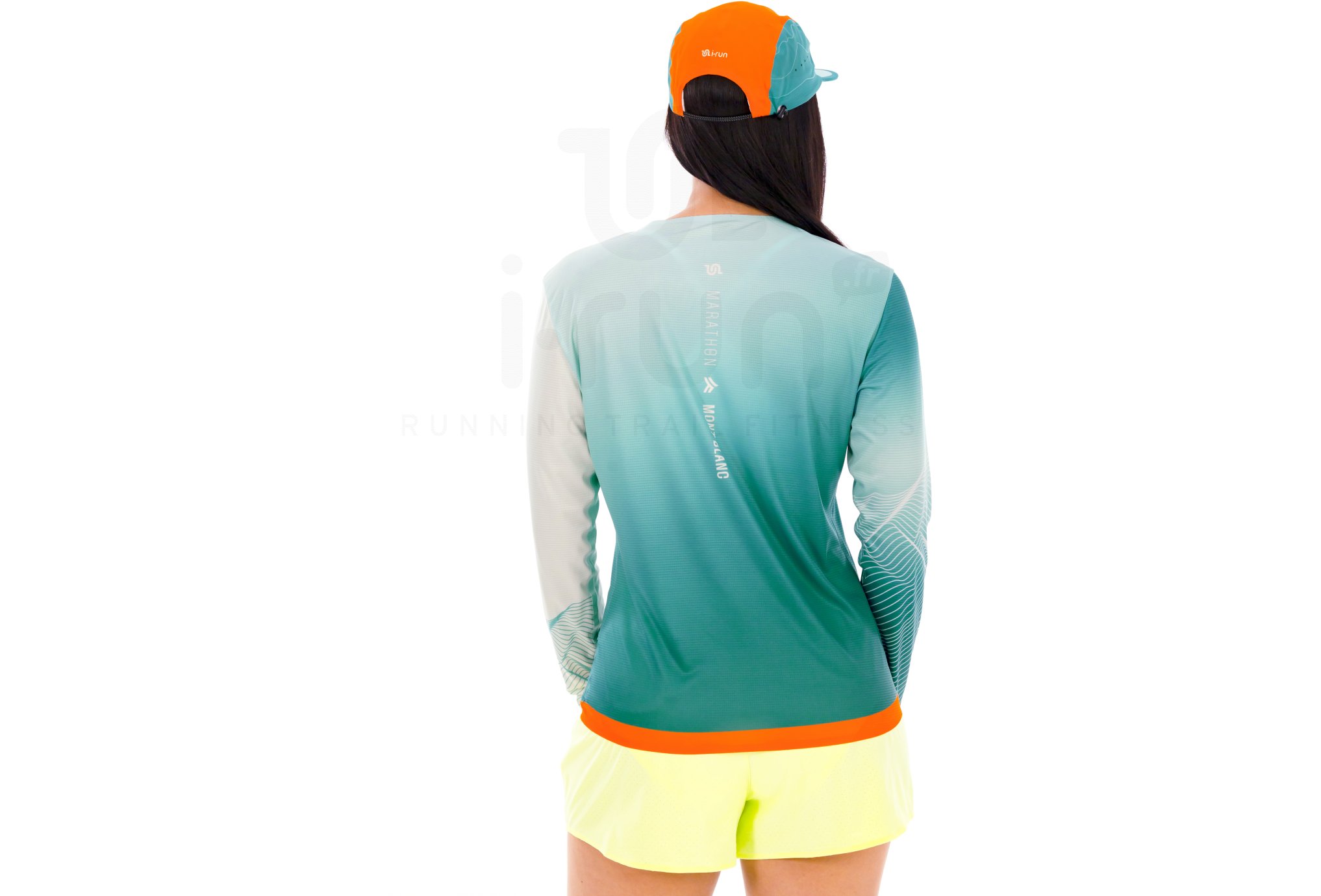 i-run.fr Langarmshirt Performance Damen Marathon du Mont-Blanc