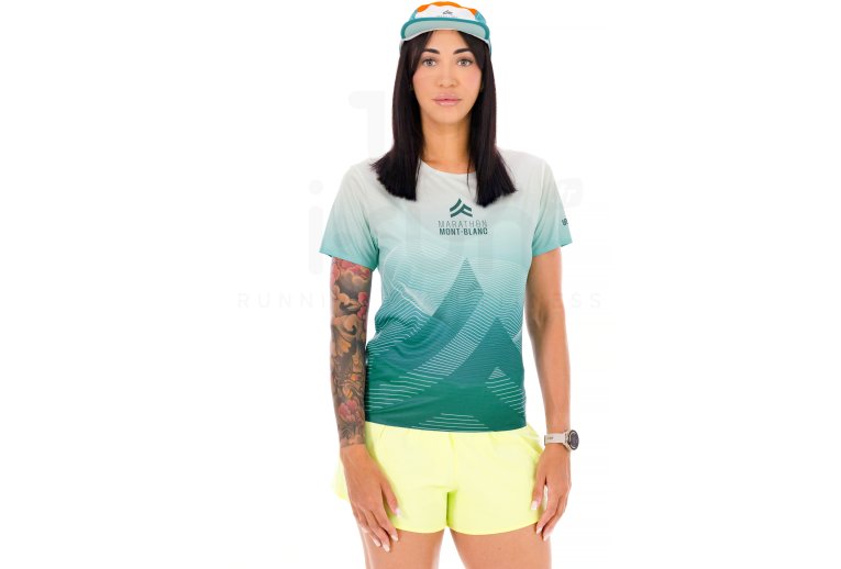 i-run.fr T-Shirt Performance Damen Marathon du Mont-Blanc