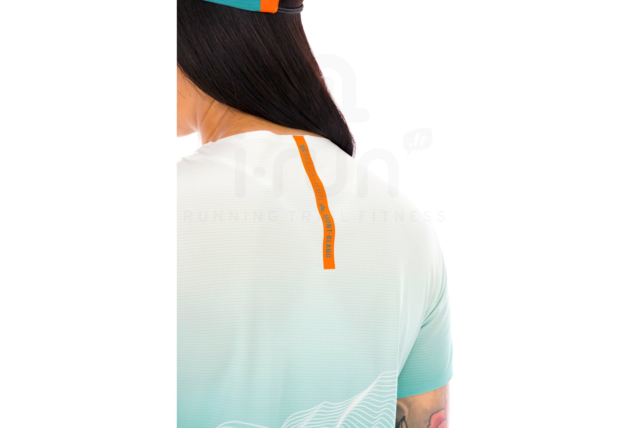 i-run.fr T-Shirt Performance Damen Marathon du Mont-Blanc