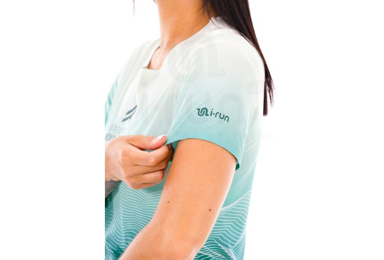 i-run.fr T-Shirt Performance Damen Marathon du Mont-Blanc
