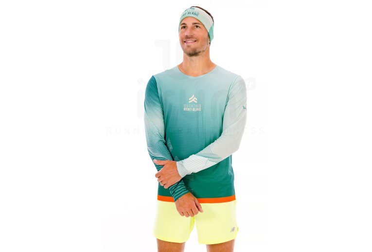 i-run.fr Langarmshirt Performance Herren Marathon Mont-Blanc