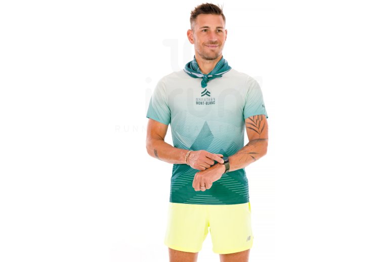 i-run.fr T-Shirt Performance Herren Marathon Mont-Blanc