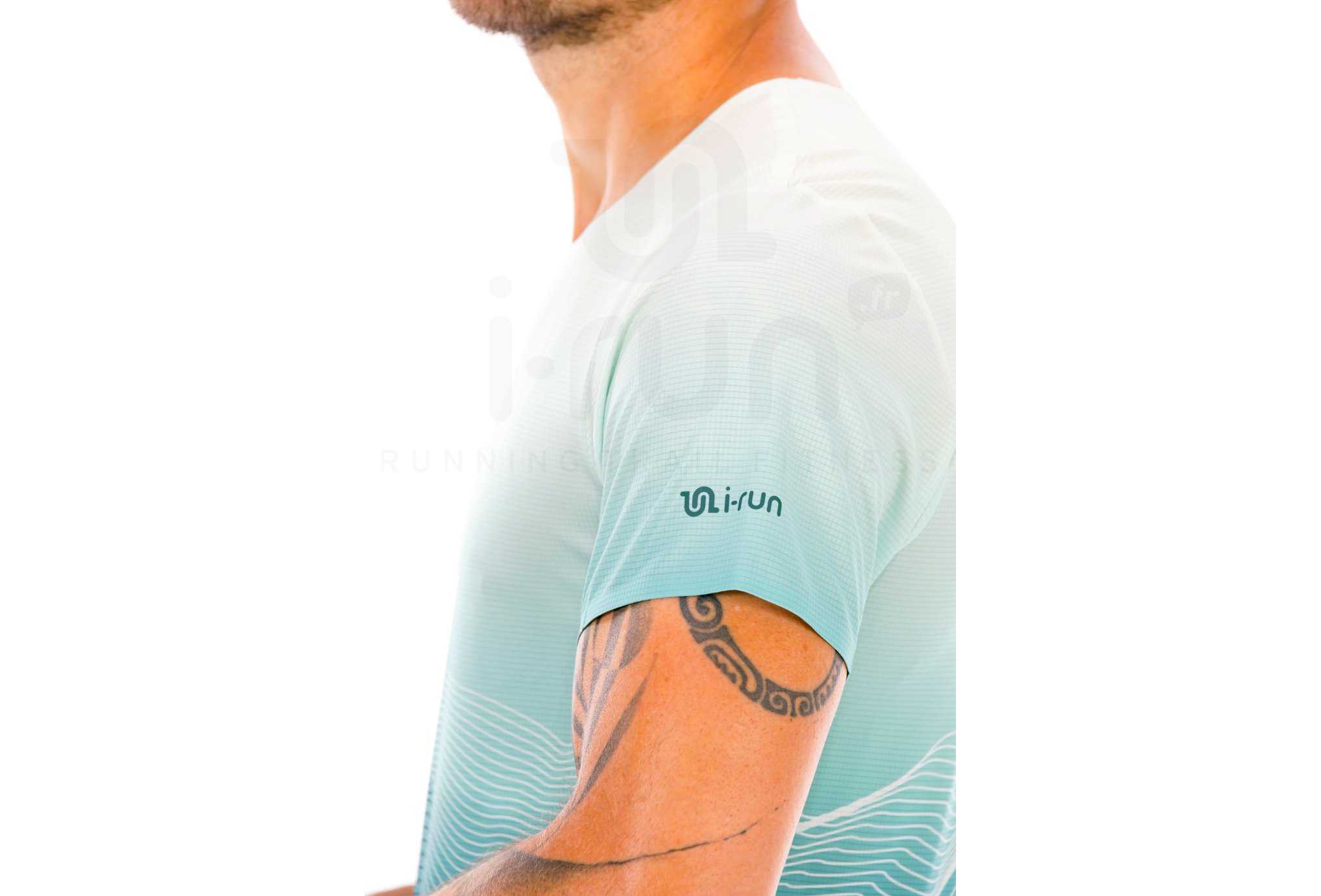 i-run.fr T-Shirt Performance Herren Marathon Mont-Blanc