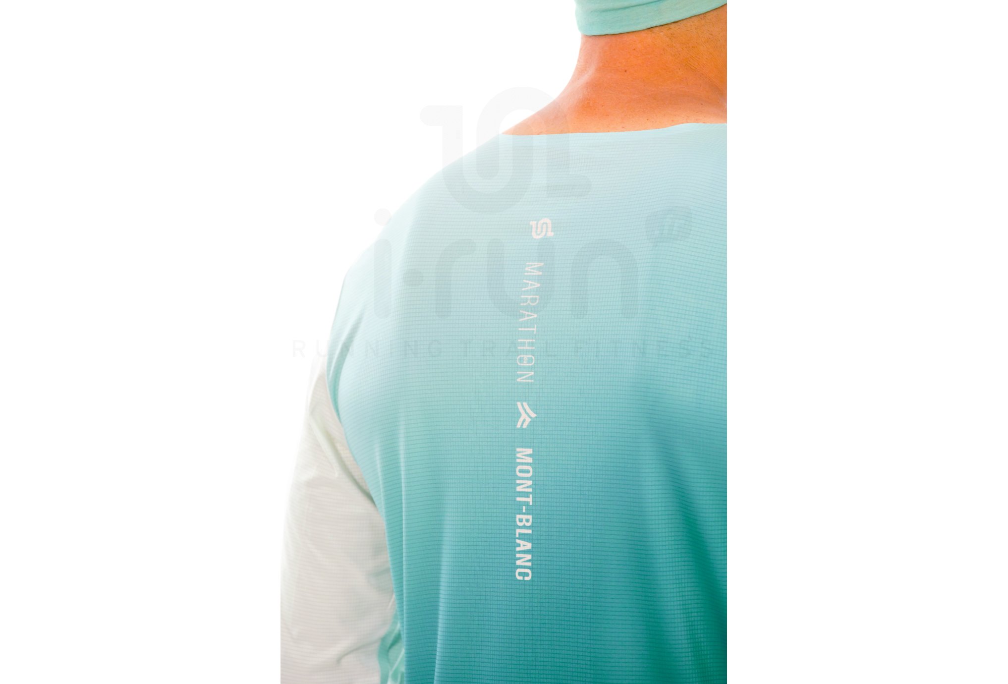 i-run.fr Langarmshirt Performance Herren Marathon Mont-Blanc