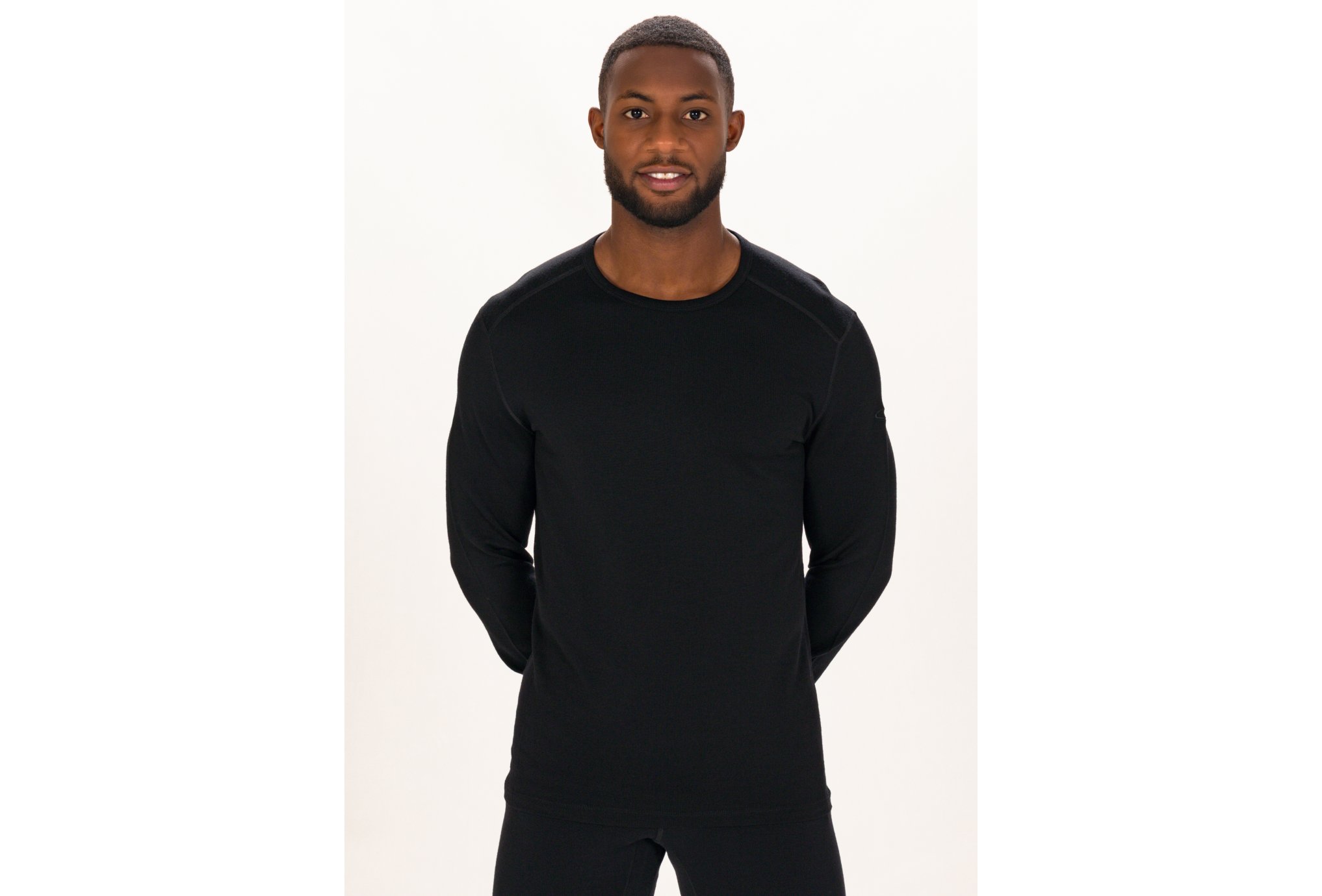 Icebreaker 260 Tech Crewe Mérinos M vêtement running homme déstockage