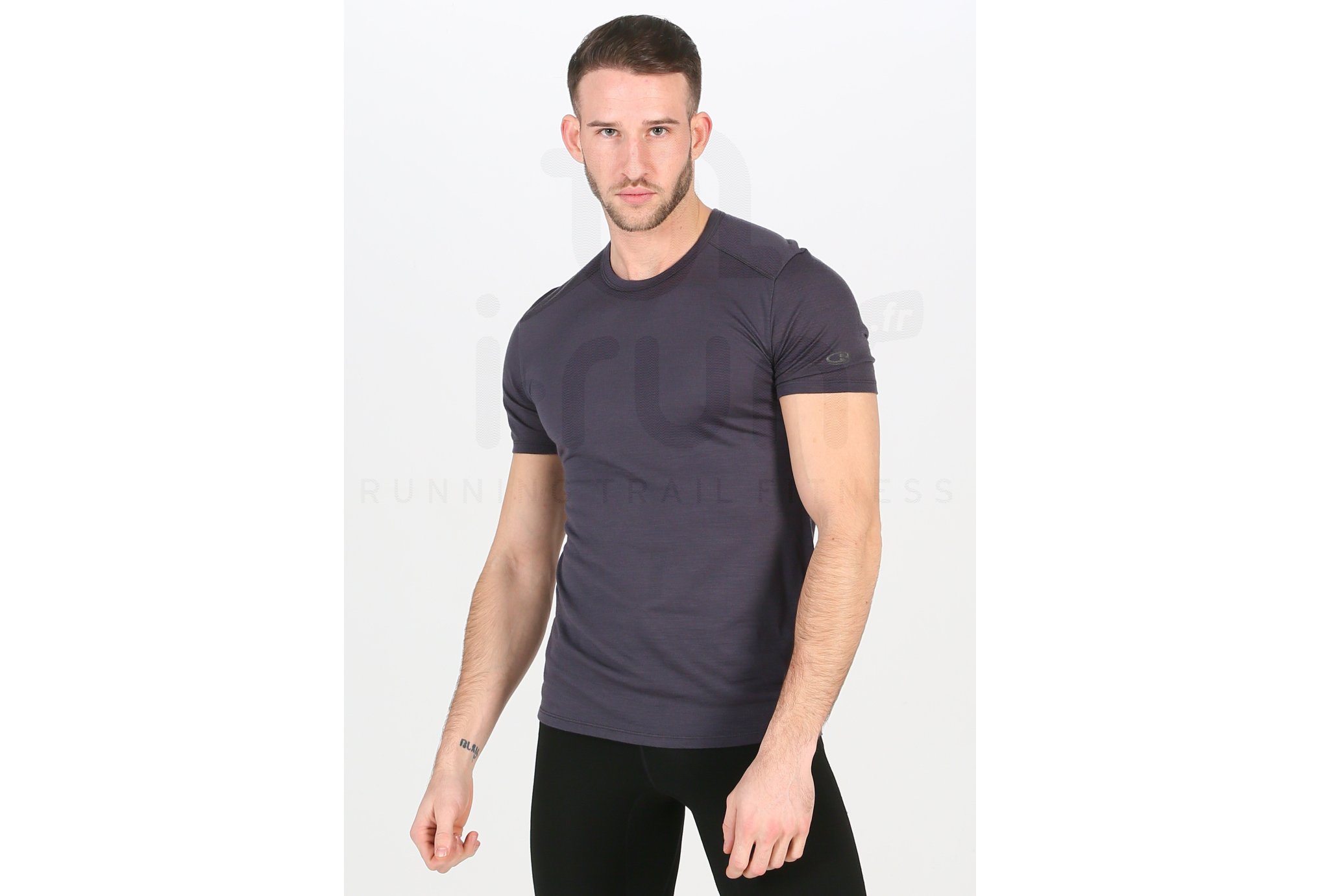 Icebreaker camiseta manga corta Amplify Crewe