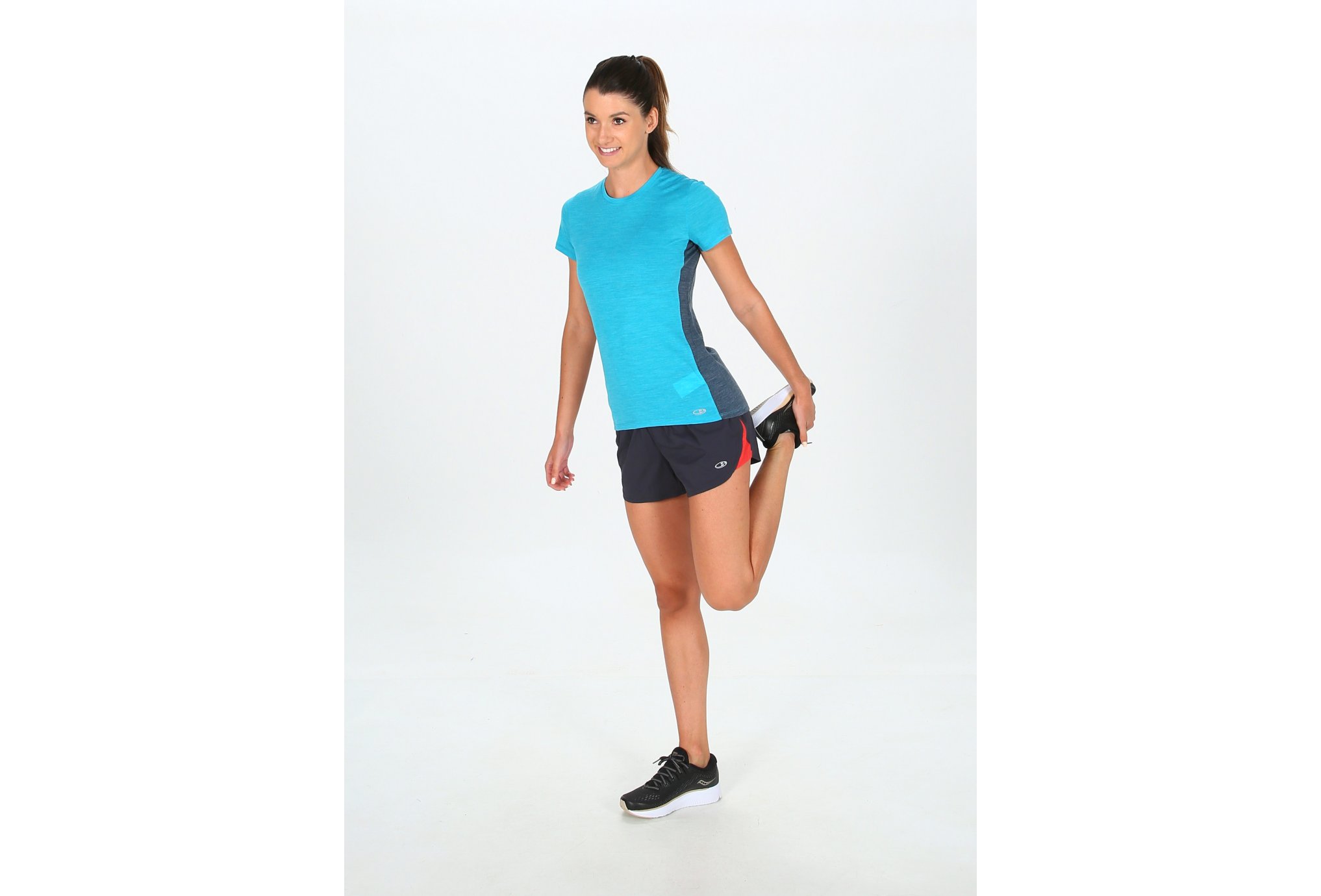 Icebreaker camiseta manga corta Amplify Low Crewe