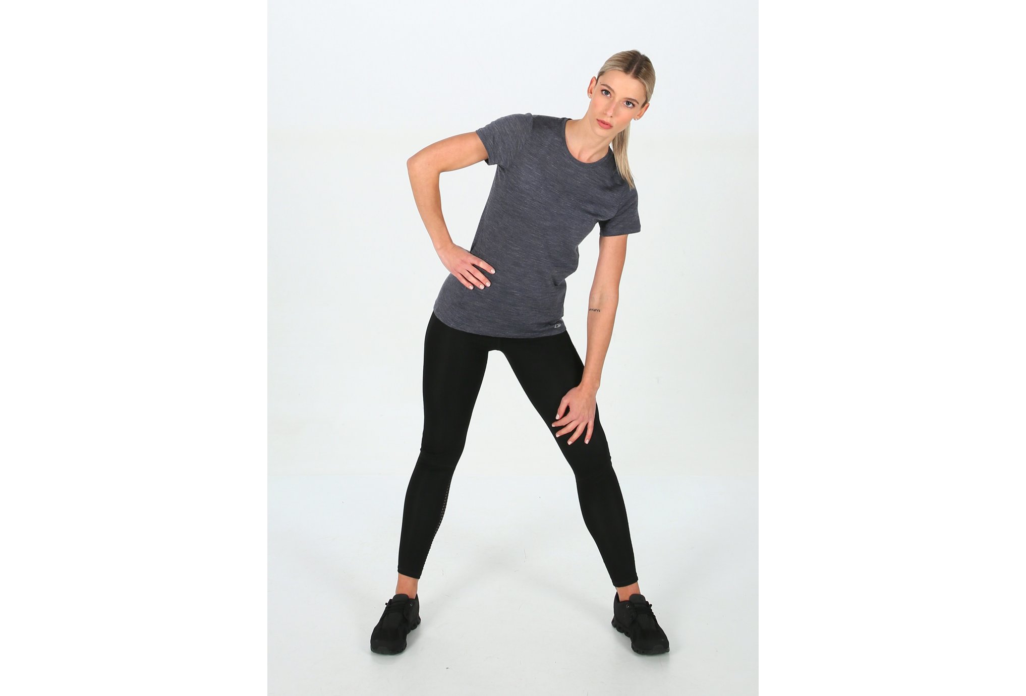 Icebreaker camiseta manga corta Amplify Low Crewe