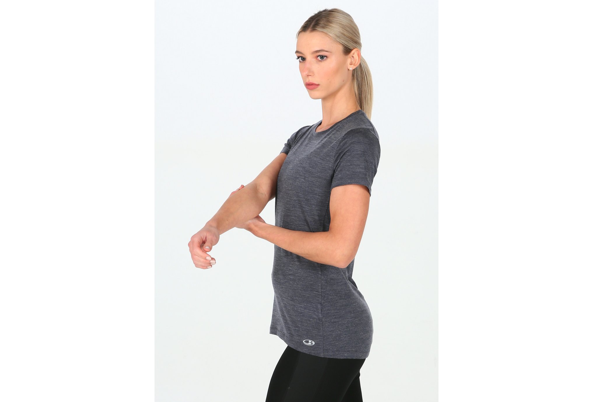 Icebreaker camiseta manga corta Amplify Low Crewe