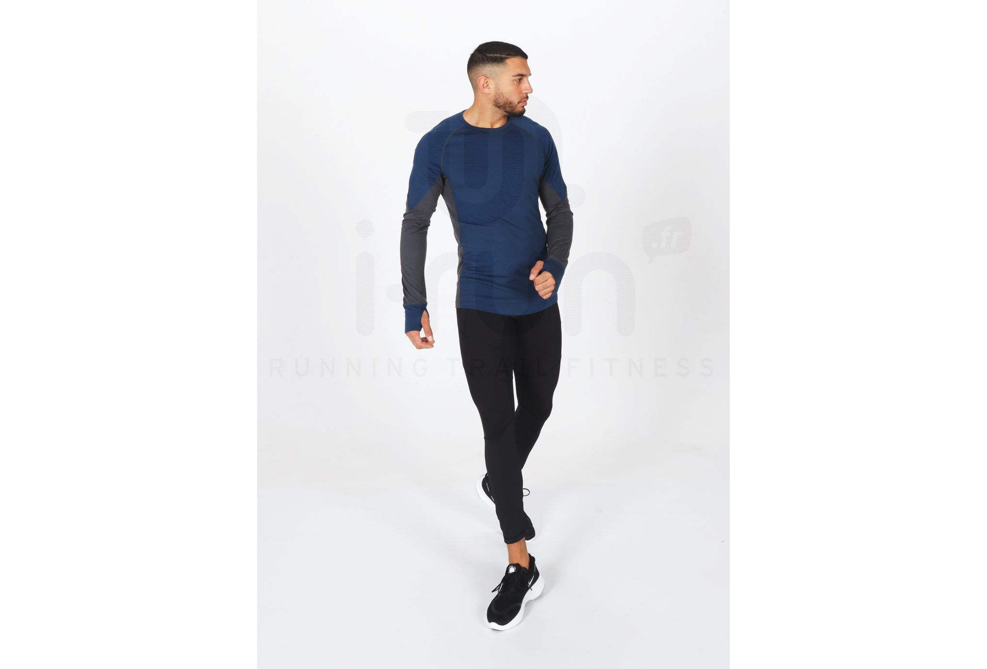 Icebreaker camiseta manga larga BodyfitZONE 260 Crewe
