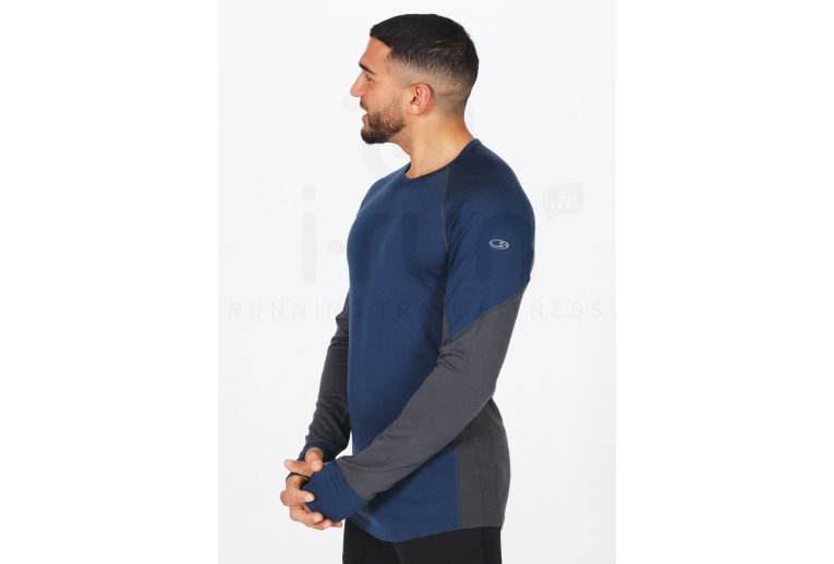 Icebreaker camiseta manga larga BodyfitZONE 260 Crewe