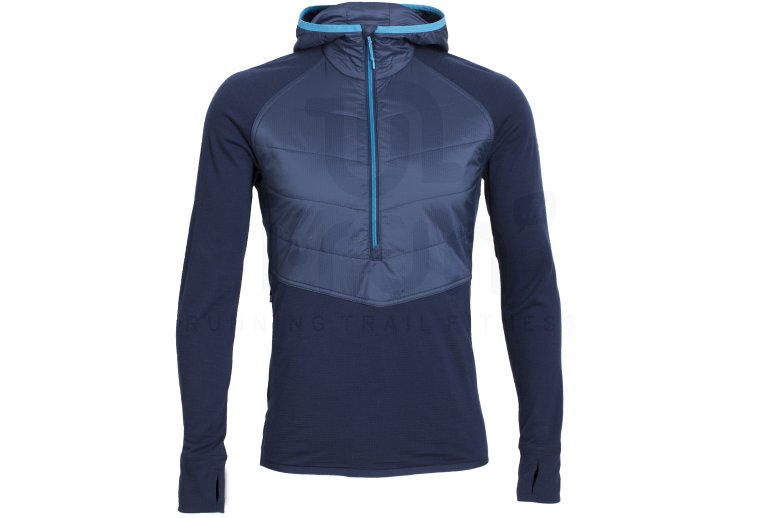 Icebreaker Maillot Ellipse LS Half Zip Hood