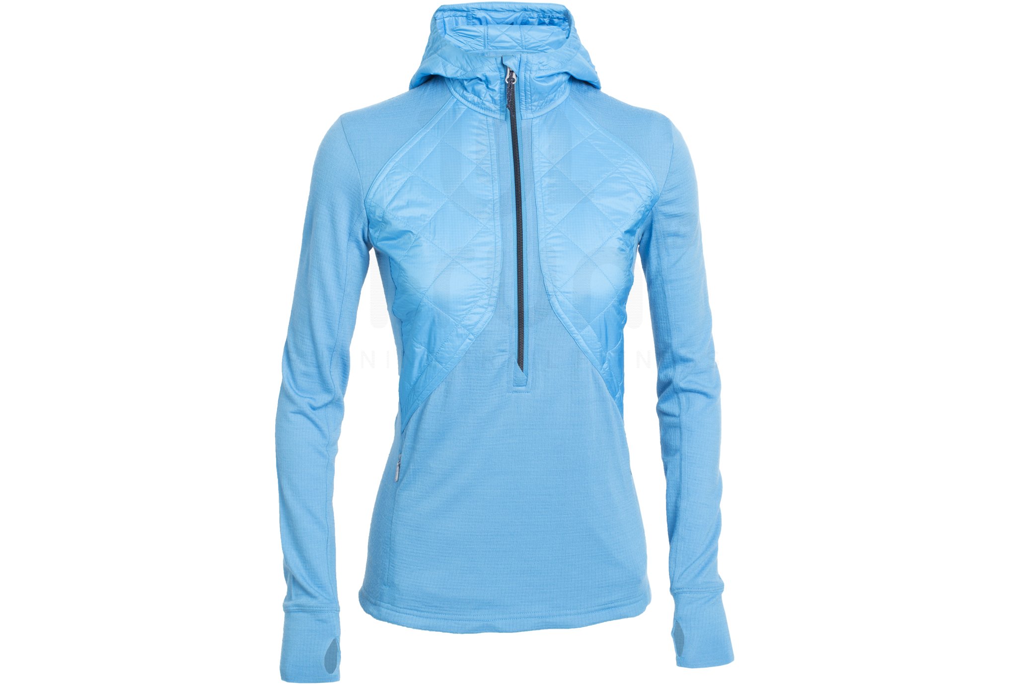 Icebreaker Maillot Ellipse LS Half Zip Hood