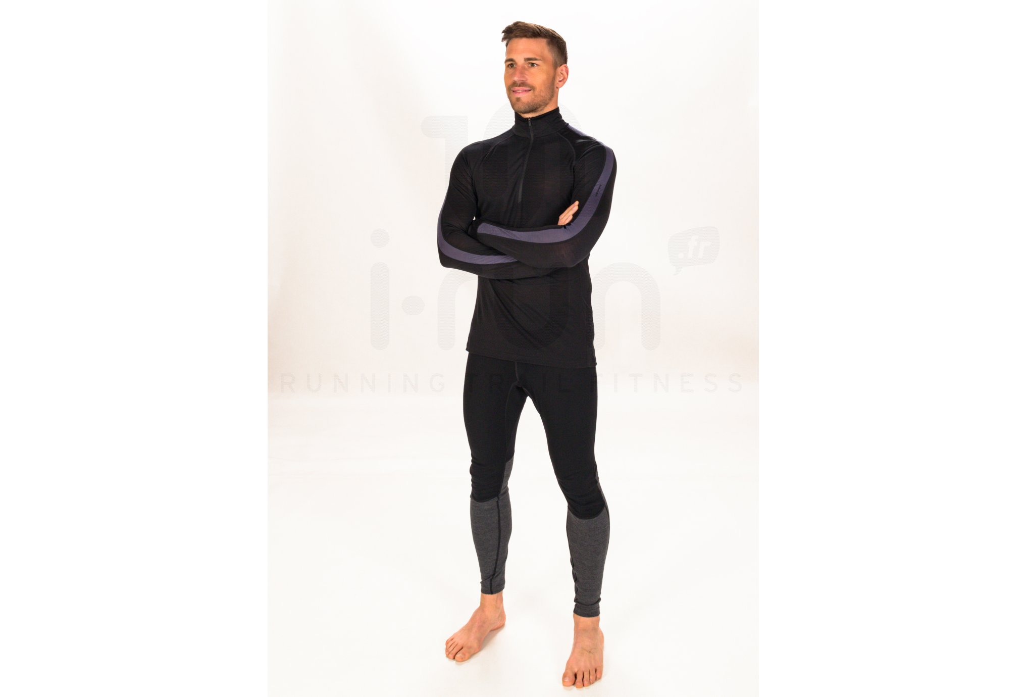 Icebreaker M�rinos 125 ZoneKnit Half Zip Herren