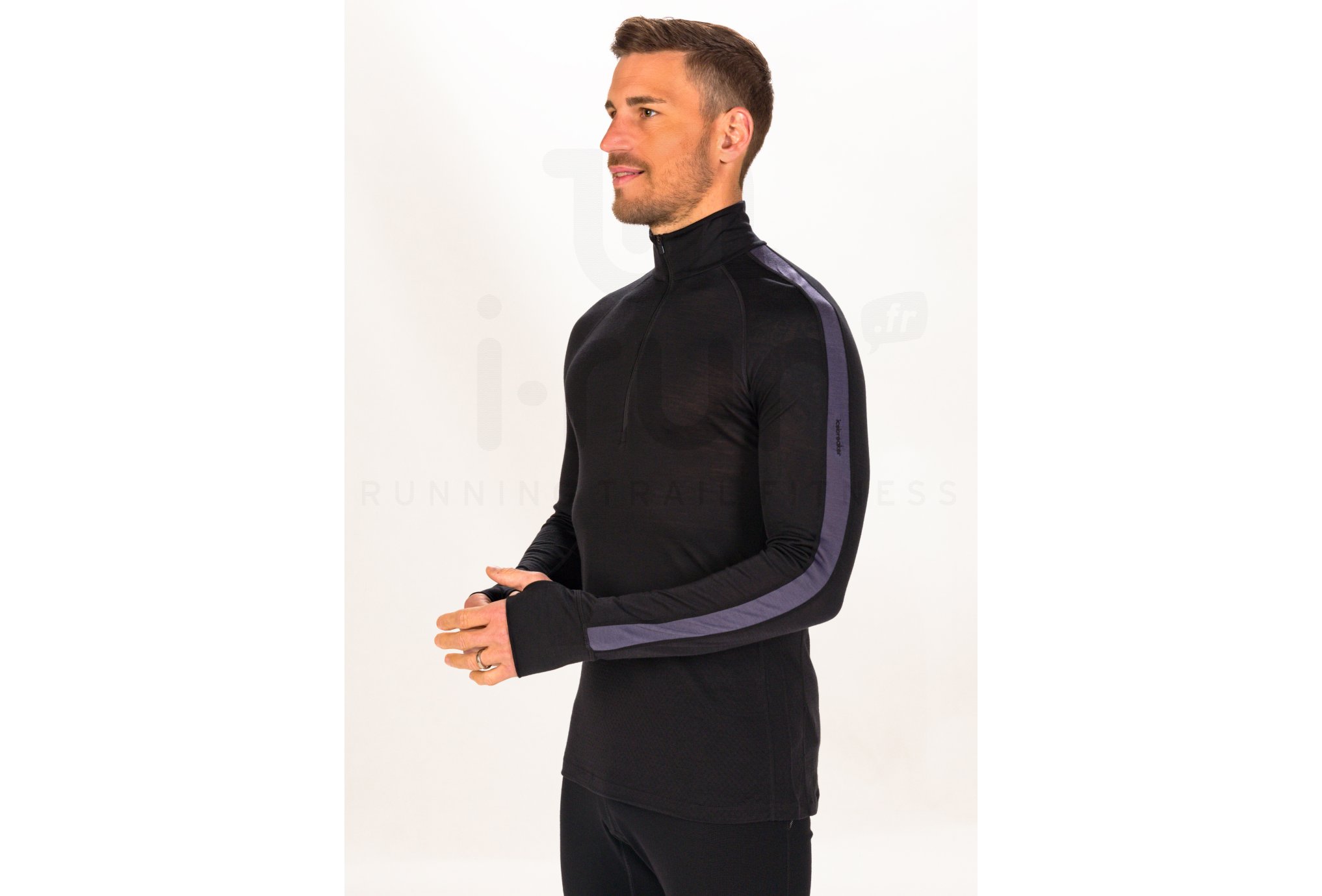 Icebreaker M�rinos 125 ZoneKnit Half Zip Herren