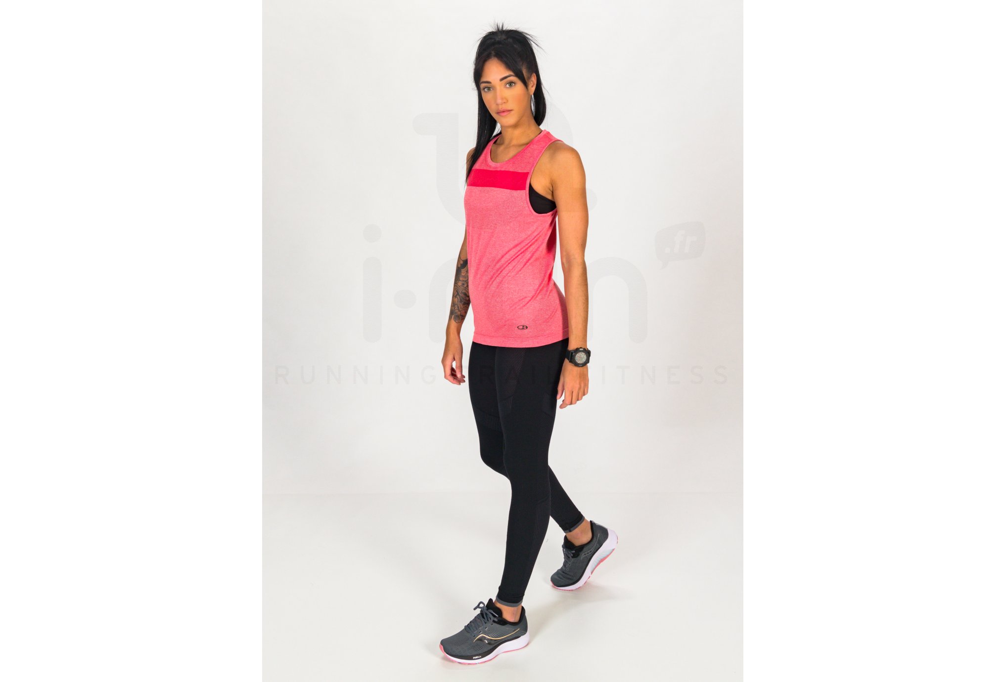Icebreaker camiseta sin mangas Motion Seamless