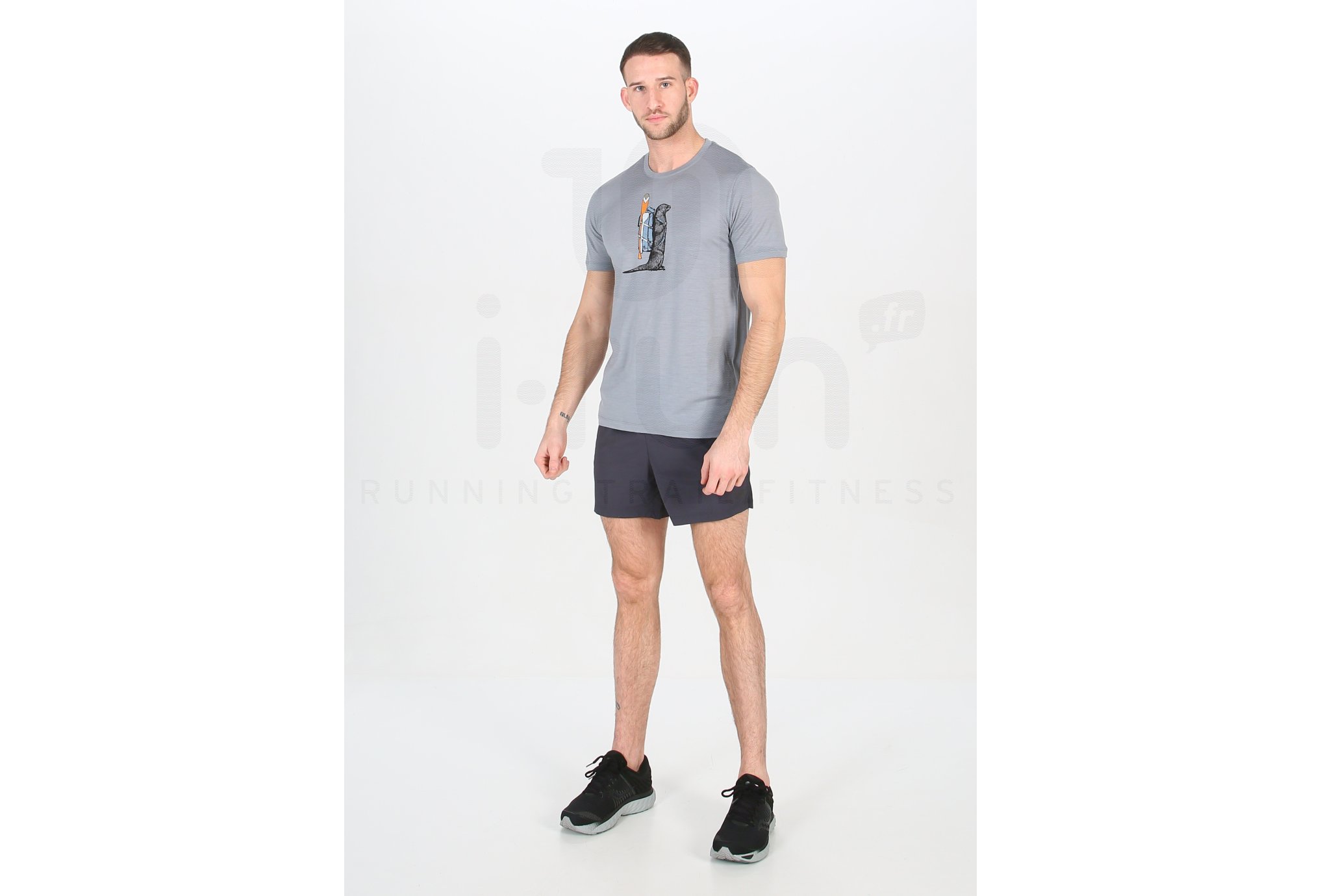 Icebreaker camiseta manga corta Tech Lite Crewe Otter Paddle