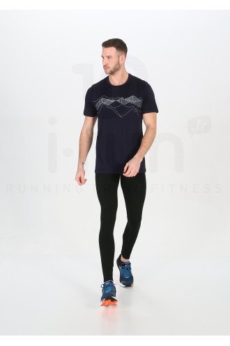 Icebreaker Tech Lite Crewe Peak Patterns M 