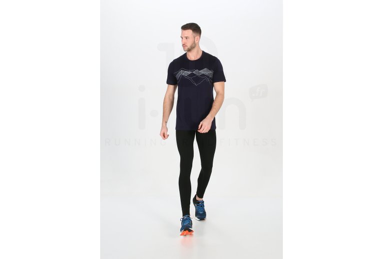 Icebreaker camiseta manga corta Tech Lite Crewe Peak Patterns
