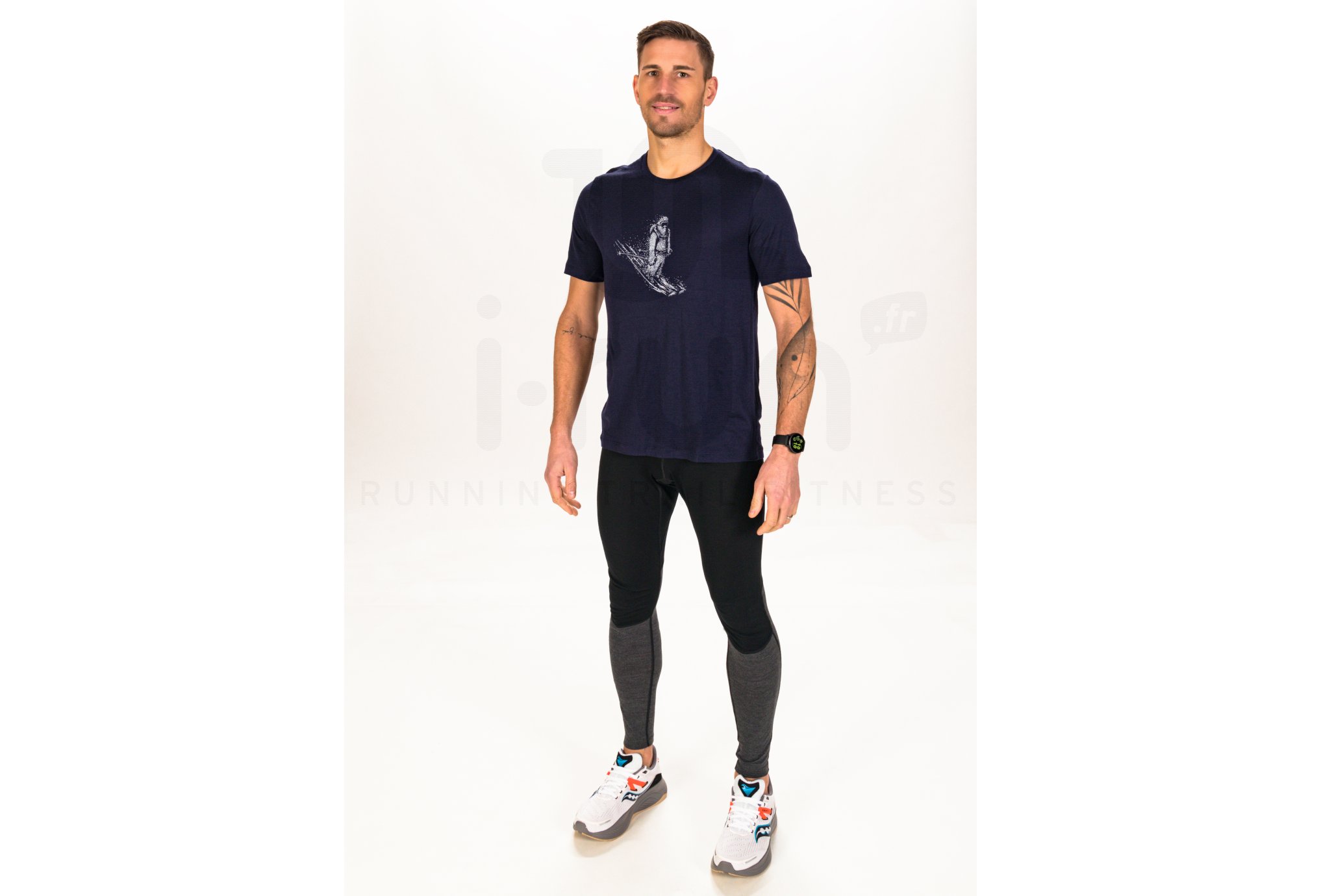 Icebreaker Tech Lite II M?rinos Skiing Yeti M