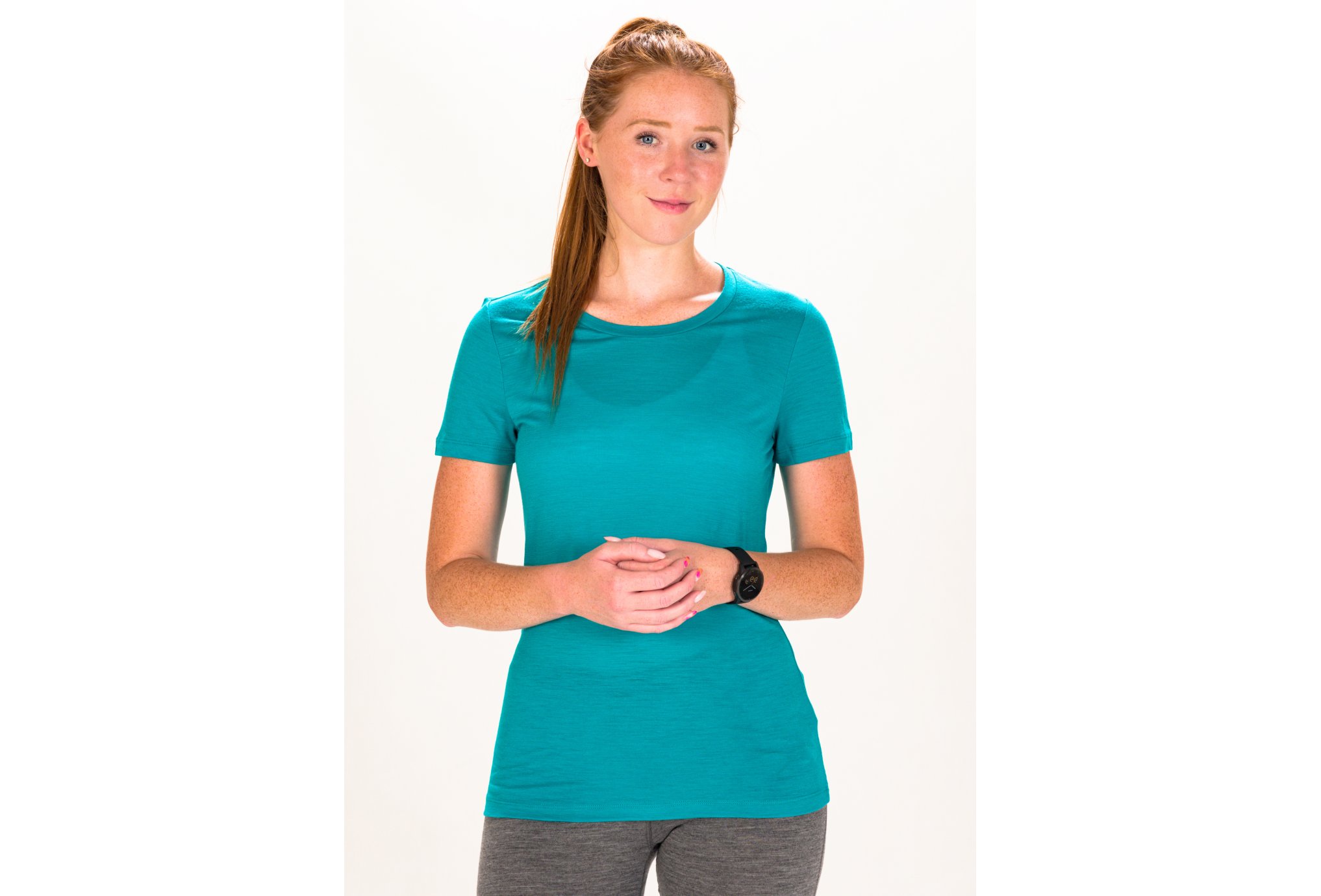 Icebreaker Tech Lite II Mérinos W vêtement running femme