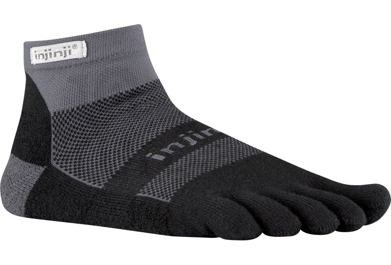Injinji Calcetines Run Midweight Mini-Crew
