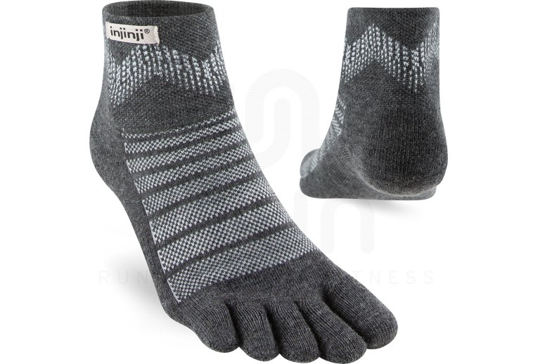 Injinji Outdoor Midweight Mini-Crew Wool