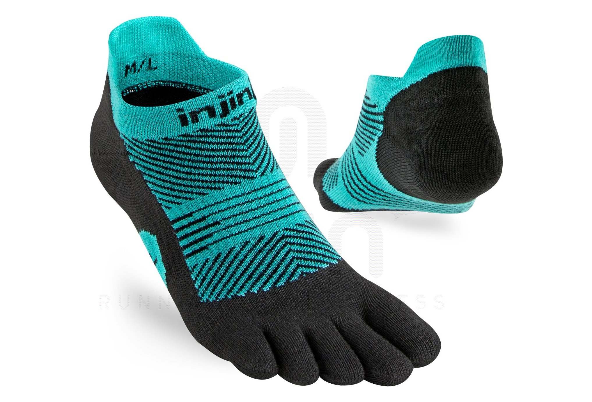 Injinji Run Lightweight No-Show Coolmax Damen