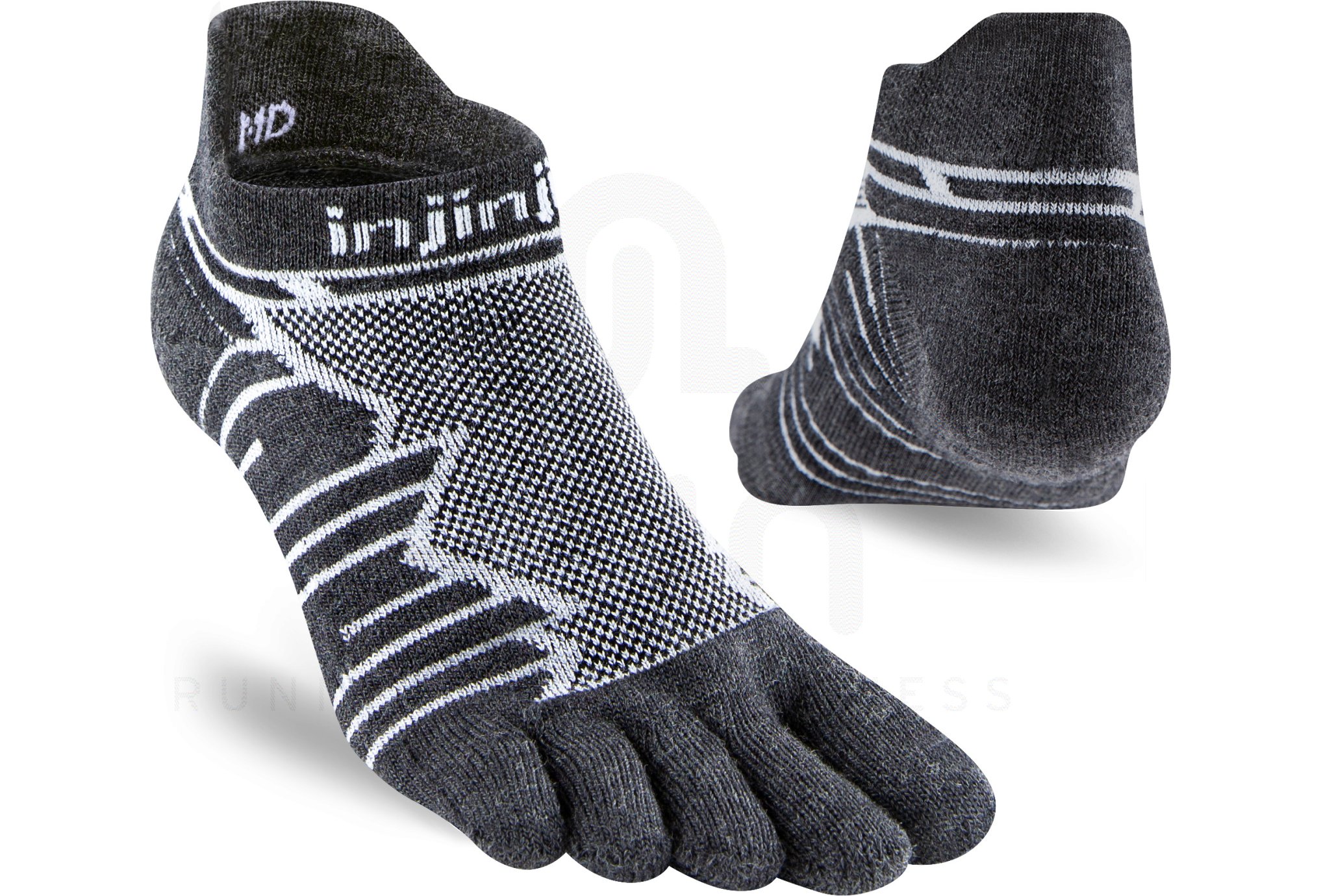 Injinji Ultra Run No-Show Wool