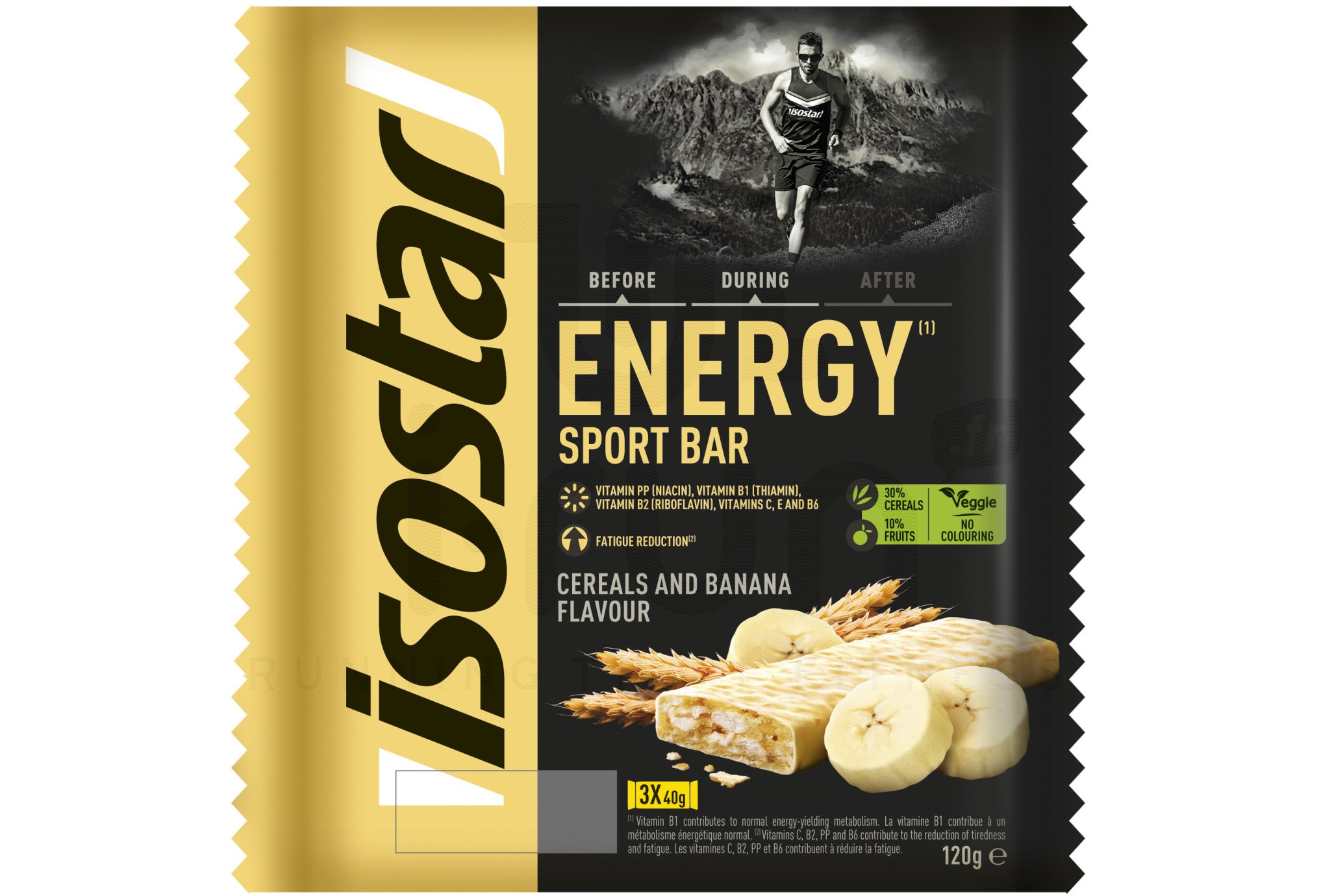 Isostar Barritas energ�ticas High Energy -pl�tano