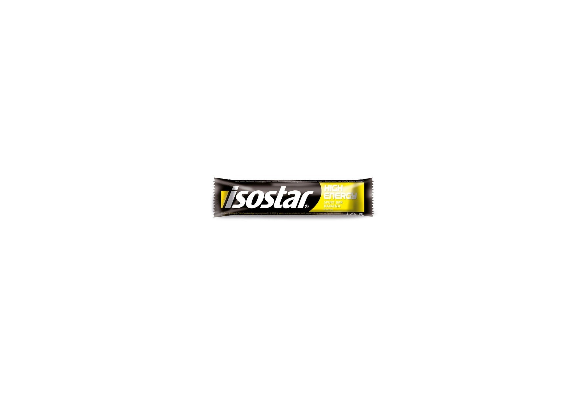 Isostar Barritas energ�ticas High Energy -pl�tano
