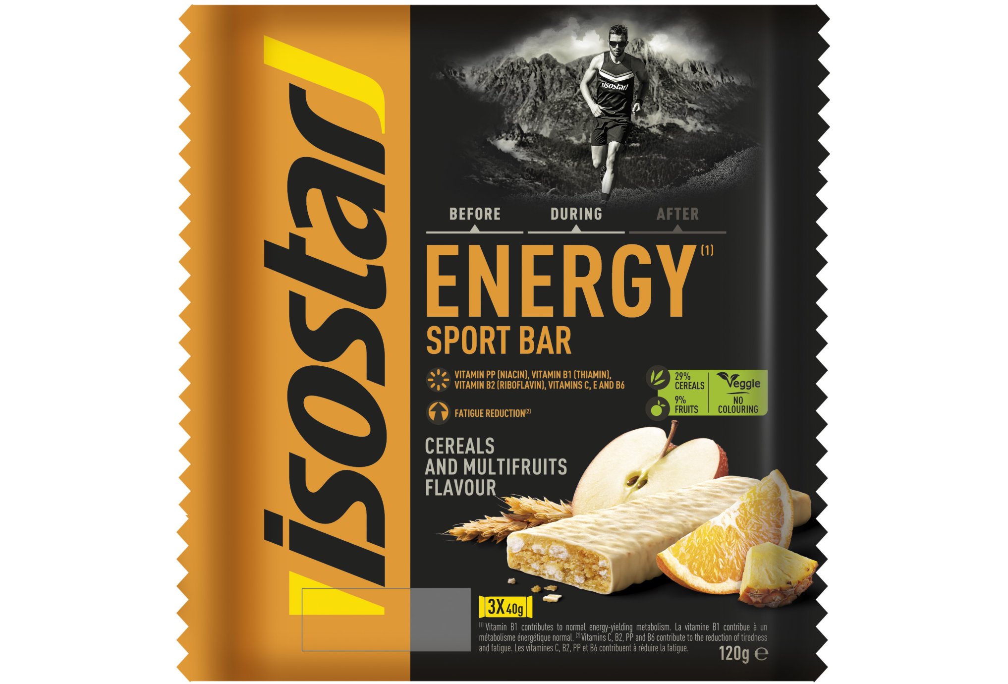 Isostar Barres High Energy - Multifruits