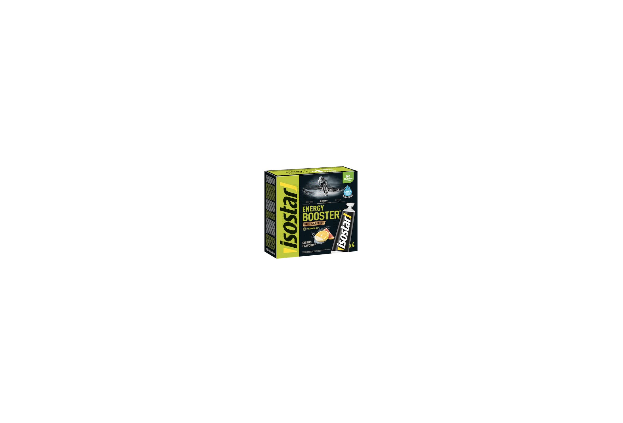 Isostar Gel Energy Booster Liquid Citrus x4