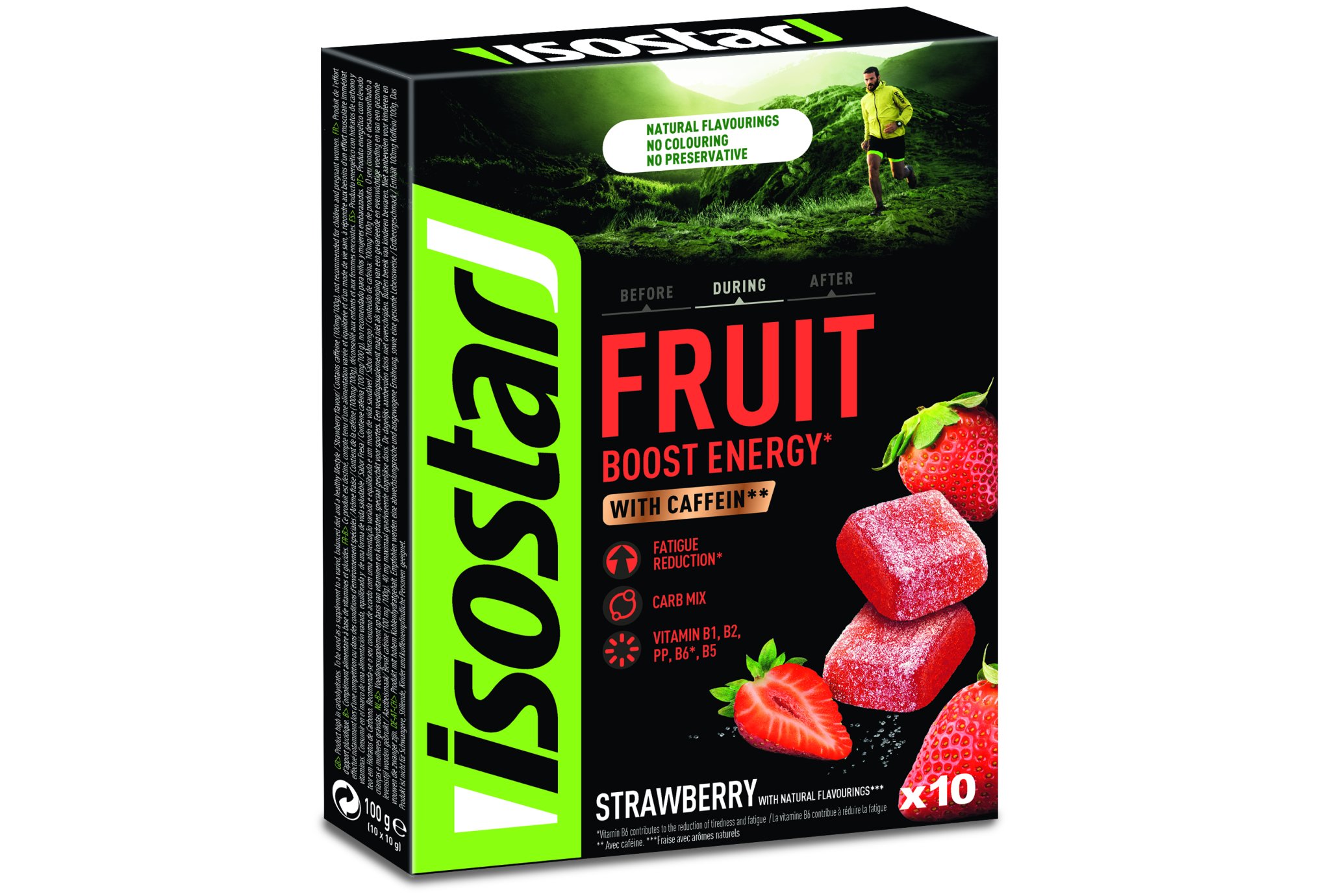 Isostar High Energy Fruit Boost - Fresa