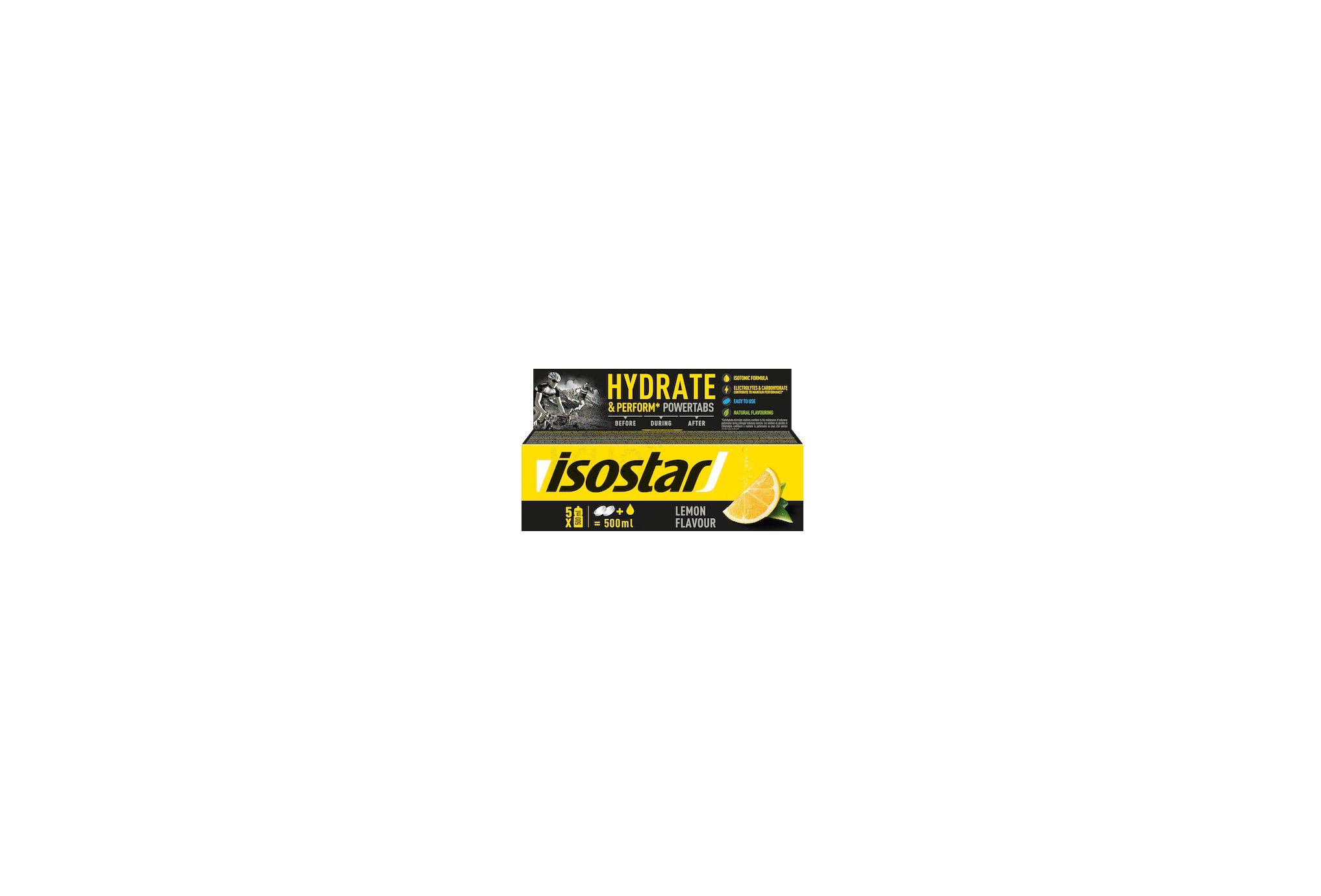 Isostar Powertabs Fast Hydration - Citron