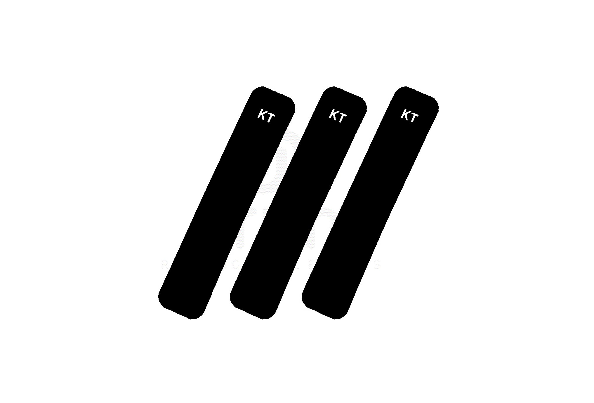 KT Tape Fast Pack 3 bandes Synthetic Pro