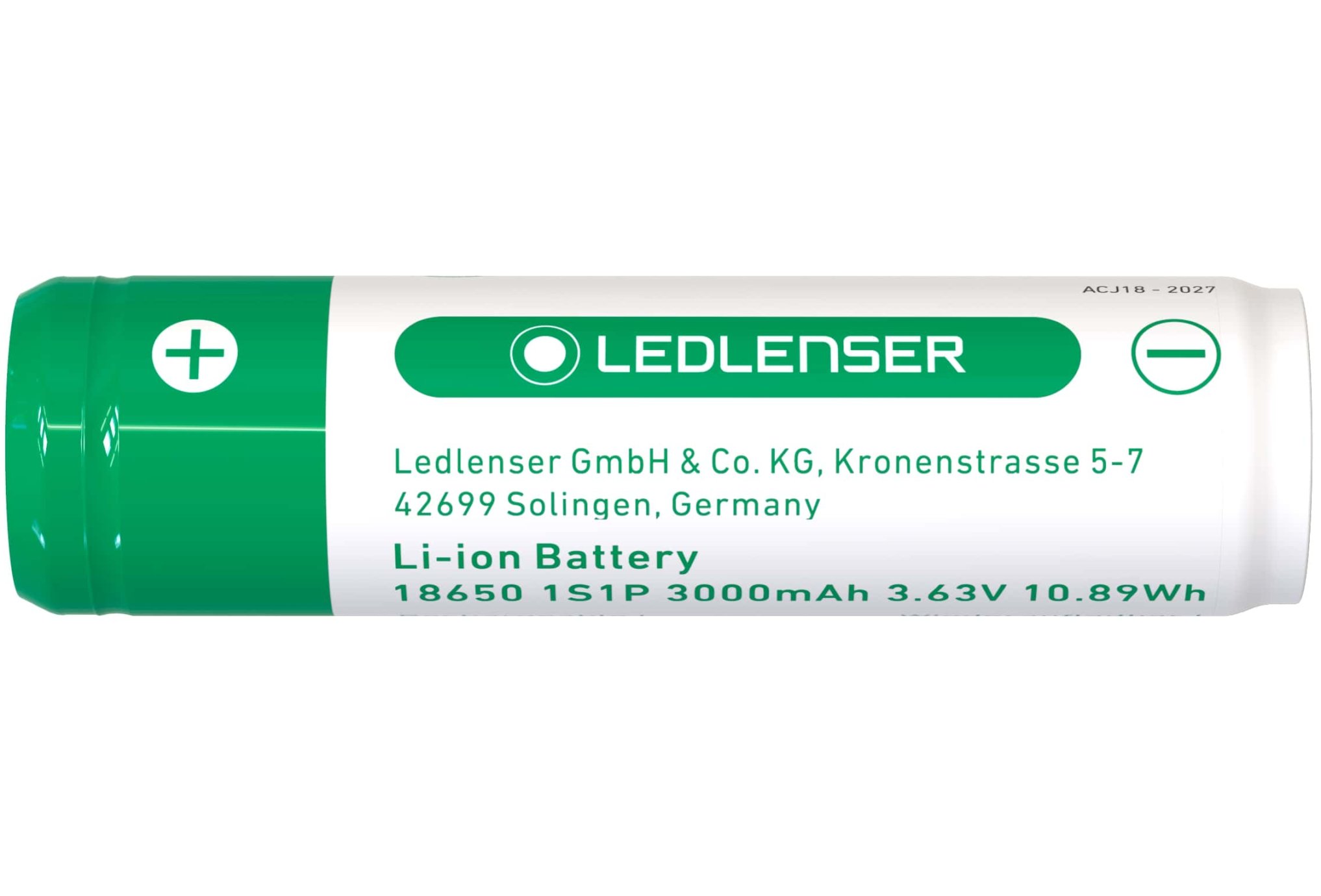 Ledlenser Batterie Li-ion 3.7 V/3000 mAh Lampe frontale / éclairage