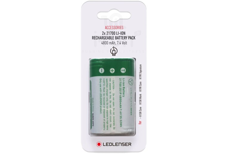 Ledlenser Batterie Li-ion - H15R Core/Work et H19R Core/Signature 