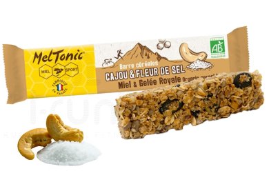 Barre céréales Bio - Cajou et fleur de sel de Guérande