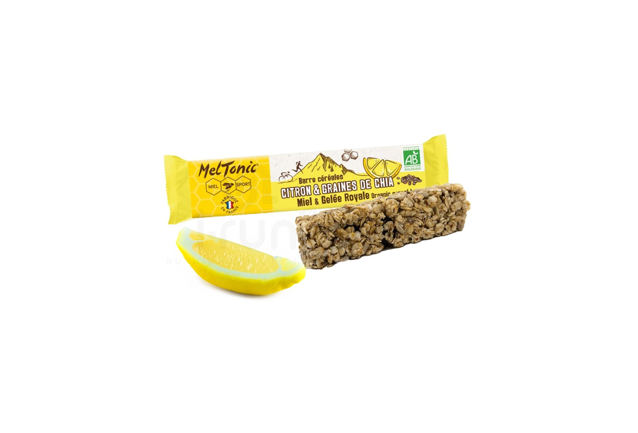 MelTonic Barre c�r�ales Bio - Citron et chia