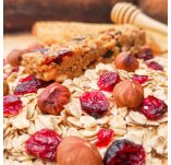 MelTonic Barre c?r?ales Bio - Cranberries et noisettes grill?es