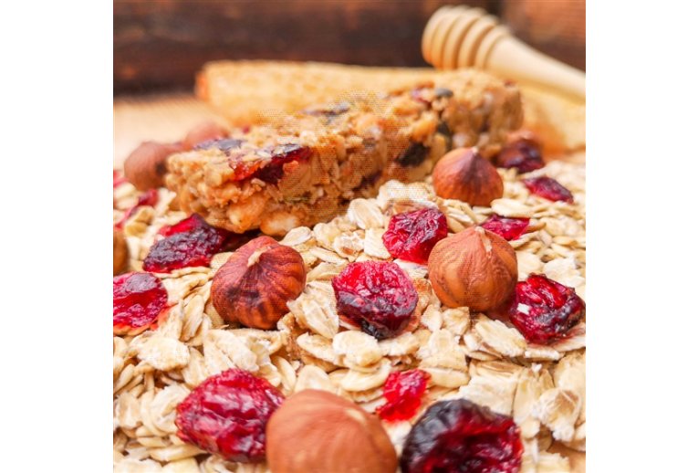 MelTonic Barre c?r?ales Bio - Cranberries et noisettes grill?es