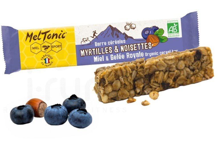 MelTonic Barre c?r?ales Bio - Myrtilles et noisettes
