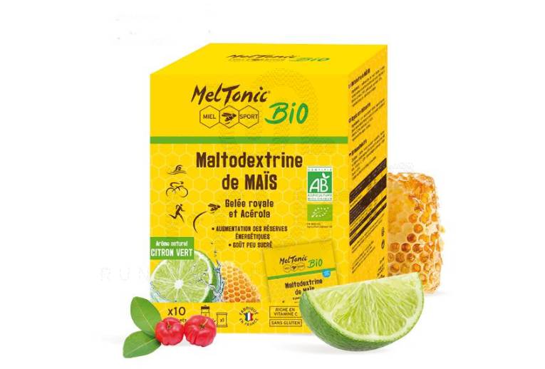 MelTonic �tui 10 sachets Maltodextrine de ma�s Bio - Citron vert 