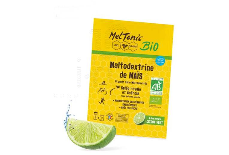 MelTonic �tui 10 sachets Maltodextrine de ma�s Bio - Citron vert 