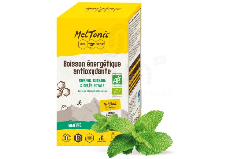 MelTonic �tui 6 sachets Boisson Energ�tique Antioxydante Bio - Menthe 