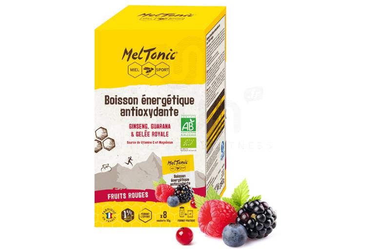 MelTonic �tui 8 sachets Boisson �nerg�tique Antioxydante Bio - Fruits rouges 
