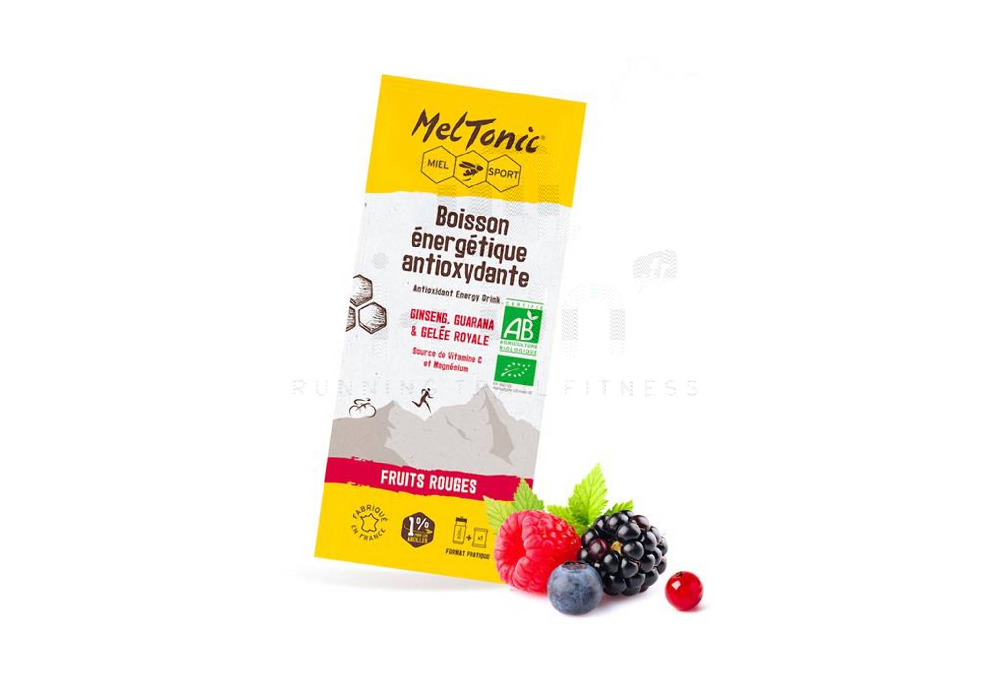 MelTonic �tui 8 sachets Boisson �nerg�tique Antioxydante Bio - Fruits rouges